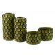 Vaza ceramica MALOU verde mare