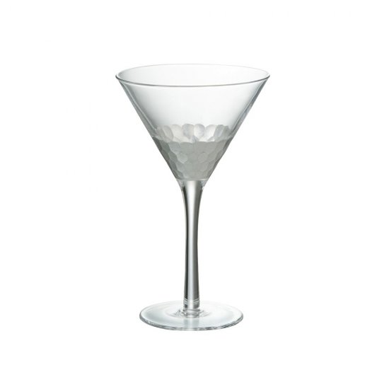 Pahar Cocktail Transparent - Argintiu