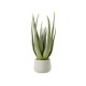 Plantă Artificială Aloe Verde - Gri L