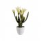 Plantă Artificială Cactus Verde - Galben - Alb