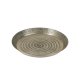 Platou Rotund cu Margini Aluminiu Gri