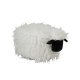 Puf SHEEP Textil Ecru - Negru
