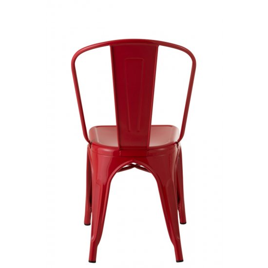 Scaun BISTRO Metal Roșu