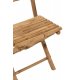 Scaun Pliabil Bambus Natural