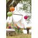 Scaun Suspendat Ciucuri Bumbac Multicolor