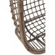 Scaun Suspendat 2 Persoane Ratan Gri