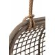 Scaun Suspendat 2 Persoane Ratan Gri