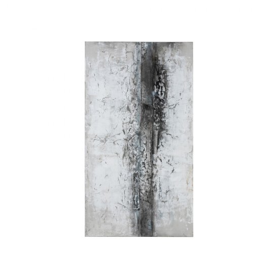 Tablou Laura Alb - Gri