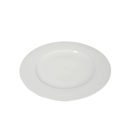 Farfurie Rotundă Adâncă Porțelan Alb