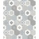 Tapet Ceramică Hexagonală Gri