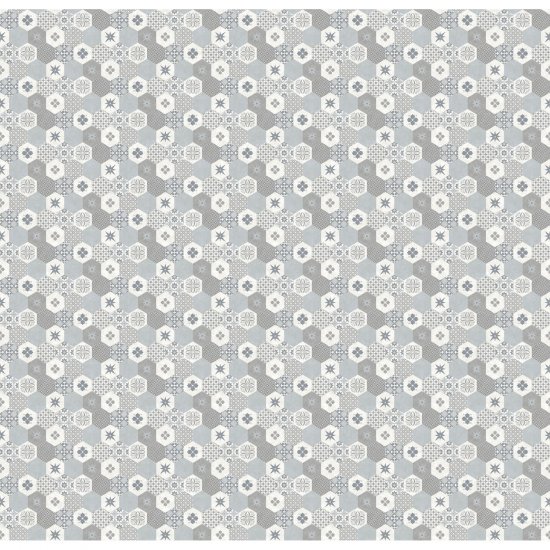 Tapet Ceramică Hexagonală Gri