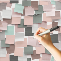 Tapet Post It Pe Care Se Poate Scrie Roz