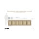Tapet Haussmann Wainscot 1 latte