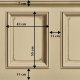 Tapet Haussmann Wainscot 2 latte