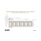 Tapet Haussmann Wainscot 1 alb