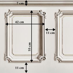 Tapet Haussmann Wainscot 1 alb