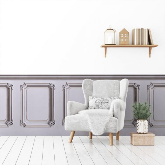 Tapet Haussmann Wainscot 1 violet