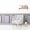 Tapet Haussmann Wainscot 1 violet