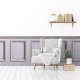 Tapet Haussmann Wainscot 2 violet