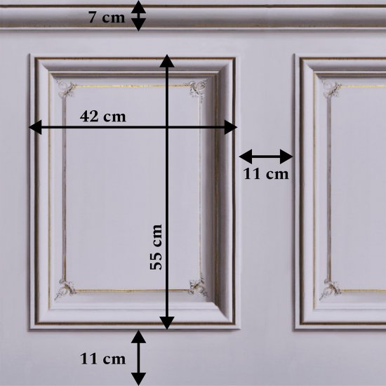 Tapet Haussmann Wainscot 2 violet