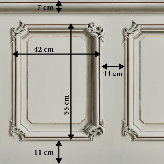 Tapet Haussmann Wainscot 1 verde fistic