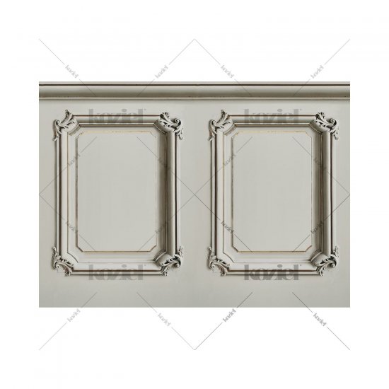 Tapet Haussmann Wainscot 1 verde fistic