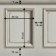 Tapet Haussmann Wainscot 2 verde fistic