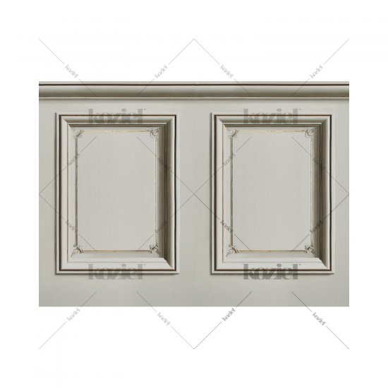 Tapet Haussmann Wainscot 2 verde fistic