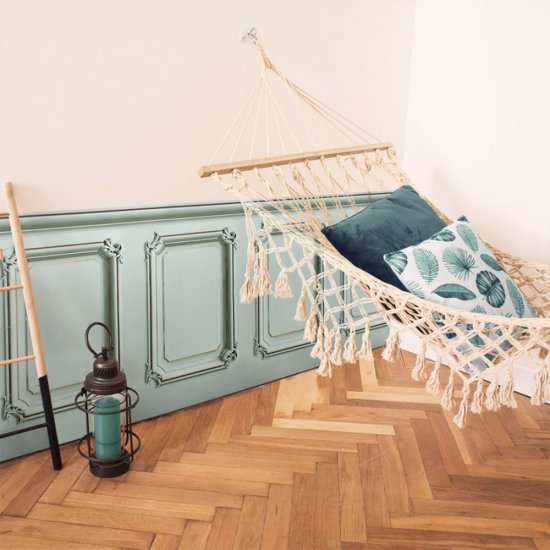 Tapet Haussmann Wainscot 1 Aqua