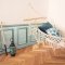 Tapet Haussmann Wainscot 1 Aqua