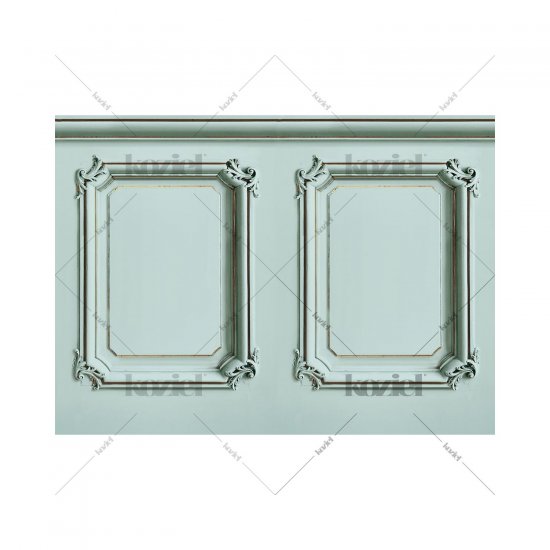 Tapet Haussmann Wainscot 1 Aqua