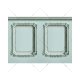 Tapet Haussmann Wainscot 1 Aqua
