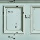 Tapet Haussmann Wainscot 2 Aqua