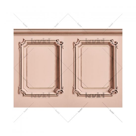 Tapet Haussmann Wainscot 1 roz somon