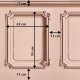 Tapet Haussmann Wainscot 1 roz somon