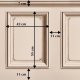 Tapet Haussmann Wainscot 2 crem