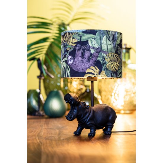 Baza lampa HIPPO negru mat