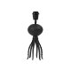 Bază Lampă OCTOPUS Negru Mat - Mică