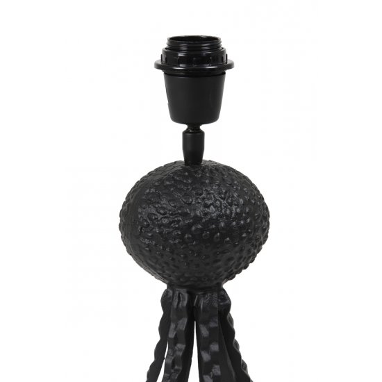 Bază Lampă OCTOPUS Negru Mat - Mare