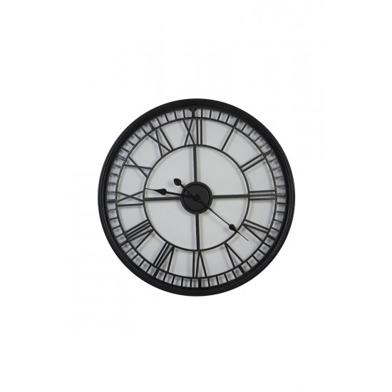 Ceas Perete LEWES Negru