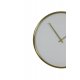 Ceas Perete SEPONI Alb - Bronz Mat