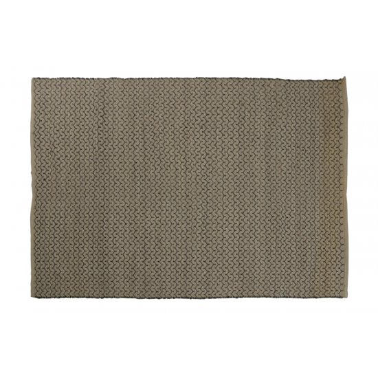 Covor BAYAT Honeycomb Natural - Albastru Închis