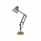Lampă Birou JACKSON Negru Mat - Bronz Antichizat