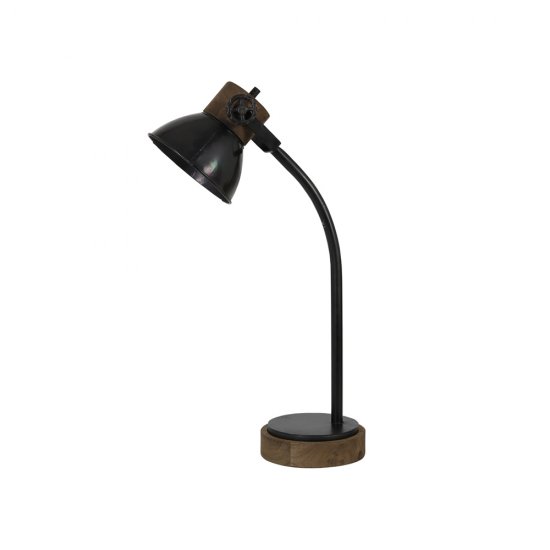 Lampă Birou JODY Negru Zinc