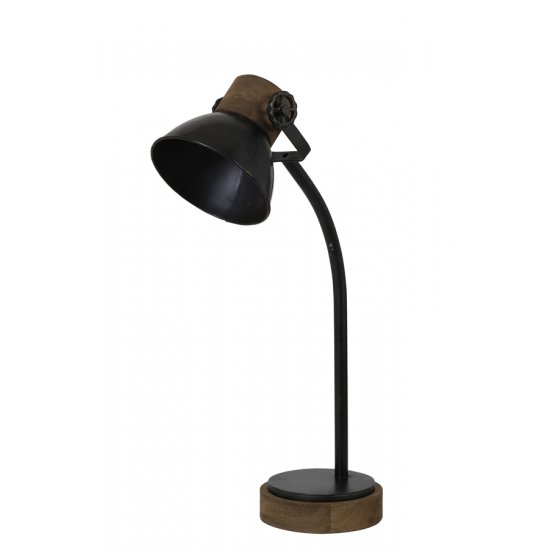 Lampă Birou JODY Negru Zinc