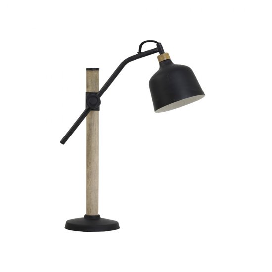 Lampă Birou BANU Lemn Negru