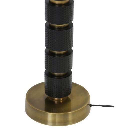 Lumină Podea AZOYU Negru Mat - Bronz Antichizat
