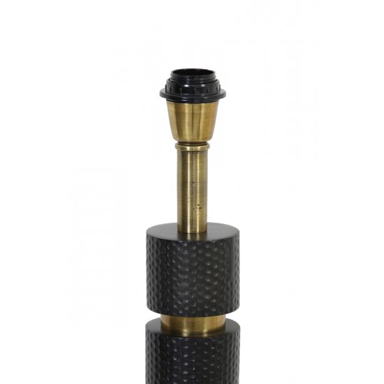 Lumină Podea AZOYU Negru Mat - Bronz Antichizat