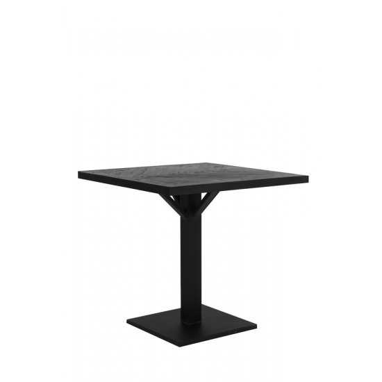Masă Dining CHISA Lemn Negru