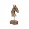 Ornament HORSE Lemn Maro Învechit